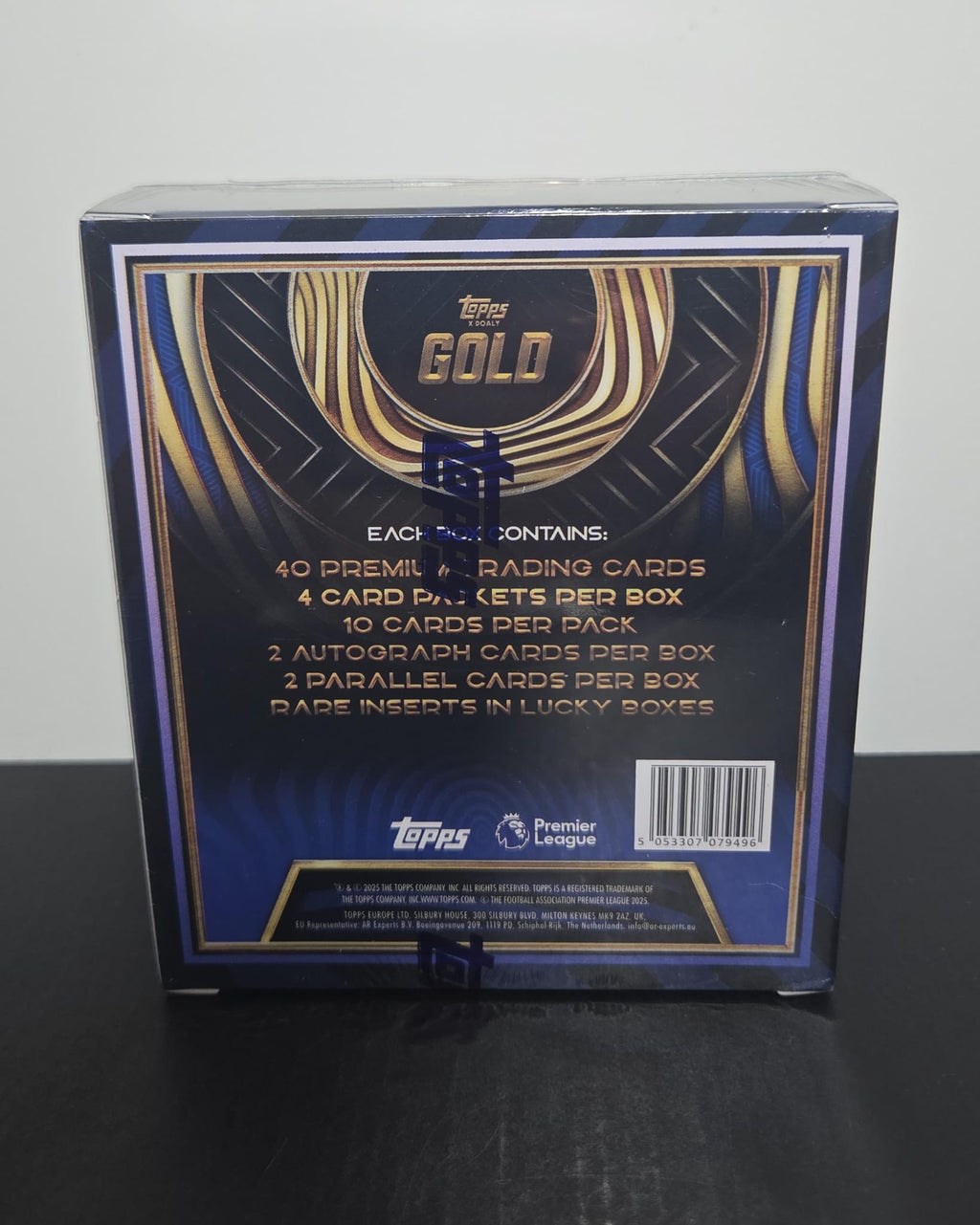 2025/26 Topps Gold Premier League EPL Soccer Hobby Box
