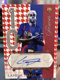 Lamine Yamal Autograph 2/5 Topps Forever Case Hit FC Barcelona