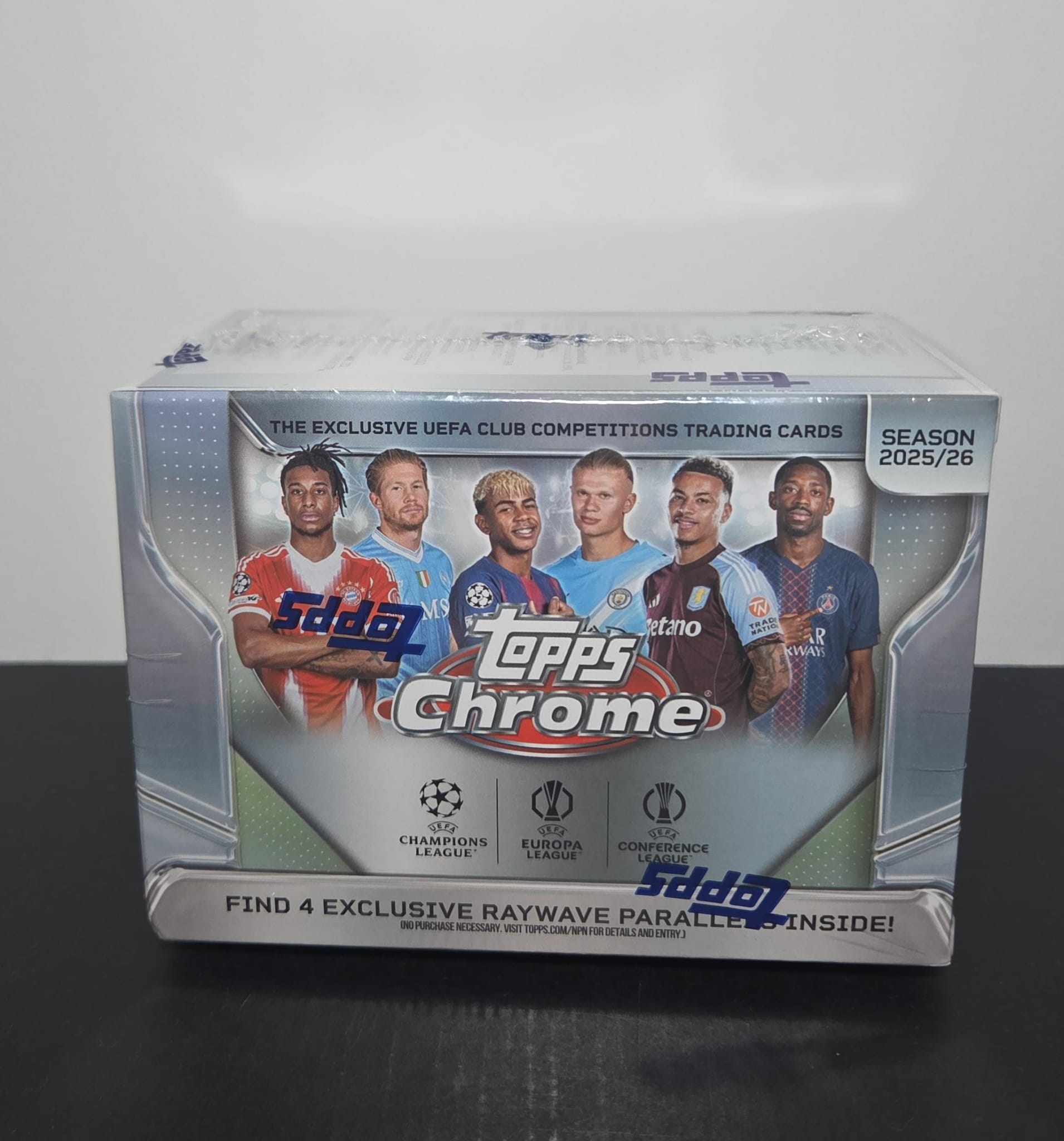 Topps Chrome UEFA Club Competitions Season 2025/26 Value Box