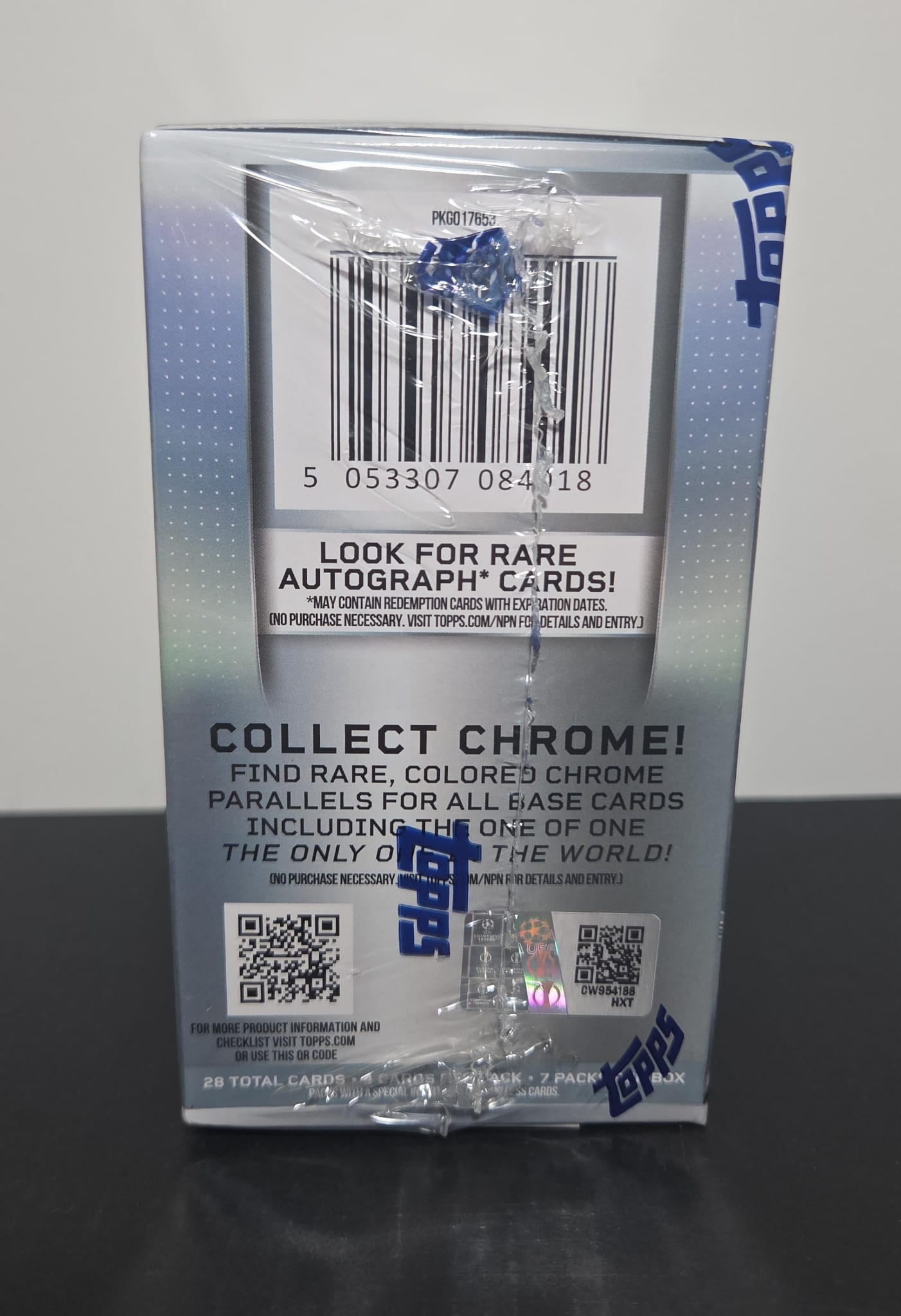 Topps Chrome UEFA Club Competitions Season 2025/26 Value Box