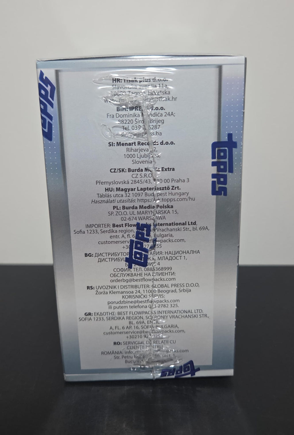 Topps Chrome UEFA Club Competitions Season 2025/26 Value Box