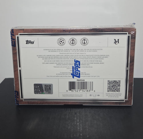 2024-25 Topps Museum Collection UEFA Club Competitions Soccer Hobby Box