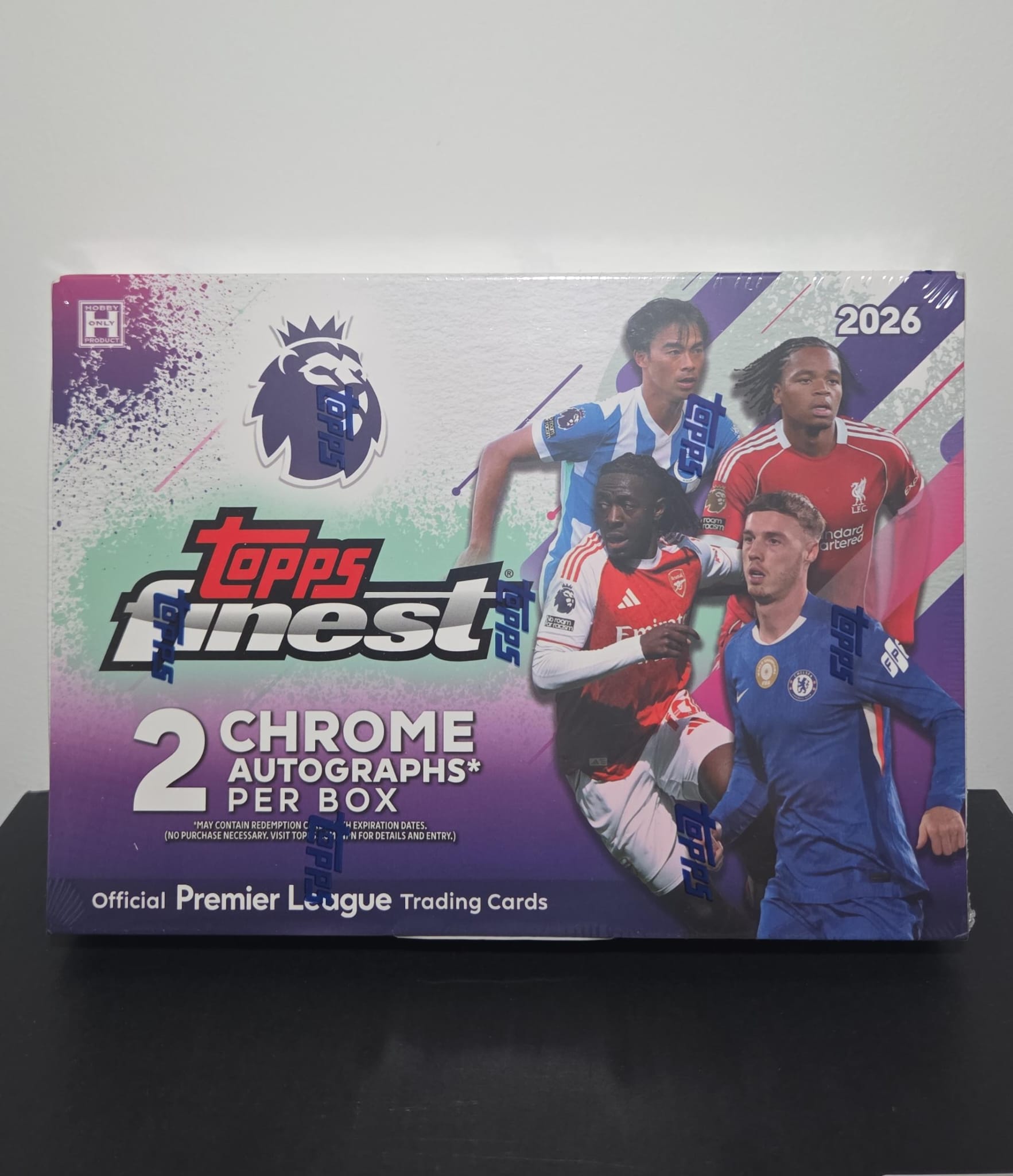 2026 Topps Finest Premier League EPL Soccer Hobby Box