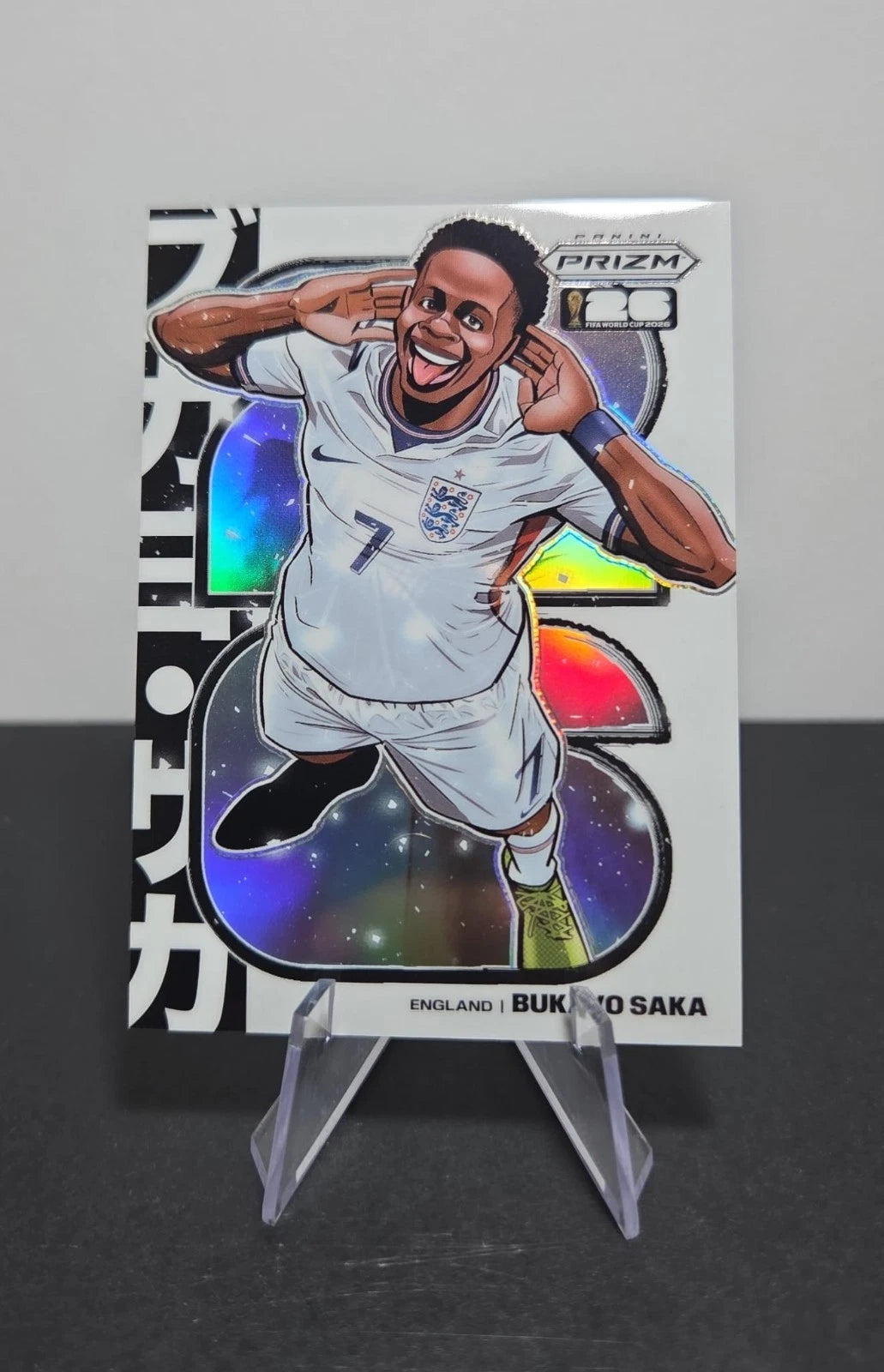 2026 Panini Prizm FIFA World Cup Bukayo Saka MANGA Insert Rare SSP Case Hit 1