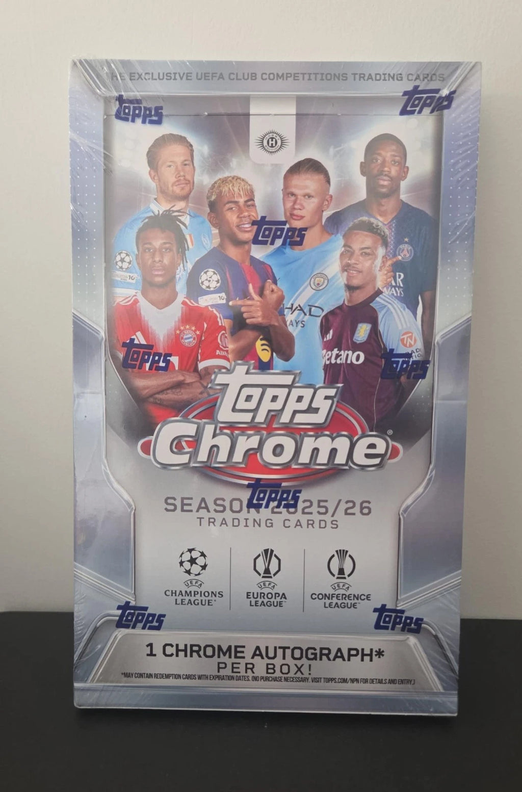 Topps Chrome UCC 2025/26 Sealed Hobby Box