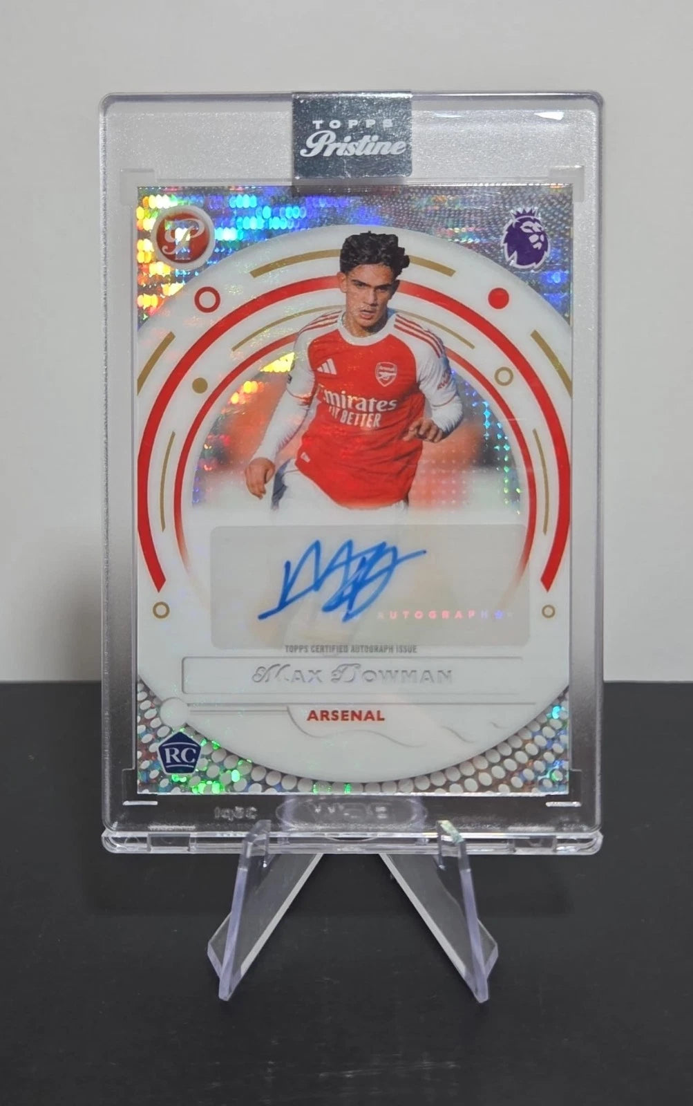 Topps Pristine Max Dowman Rookie Auto Arsenal