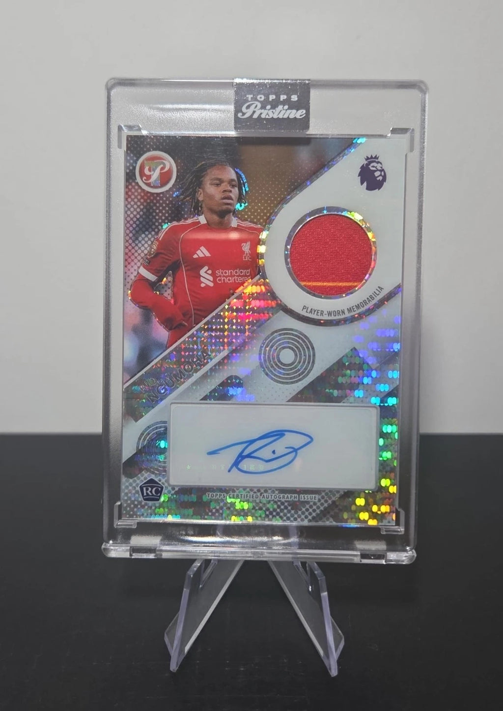 2025-26 Topps Pristine Rio Ngumoha Rookie Auto Patch RC Liverpool