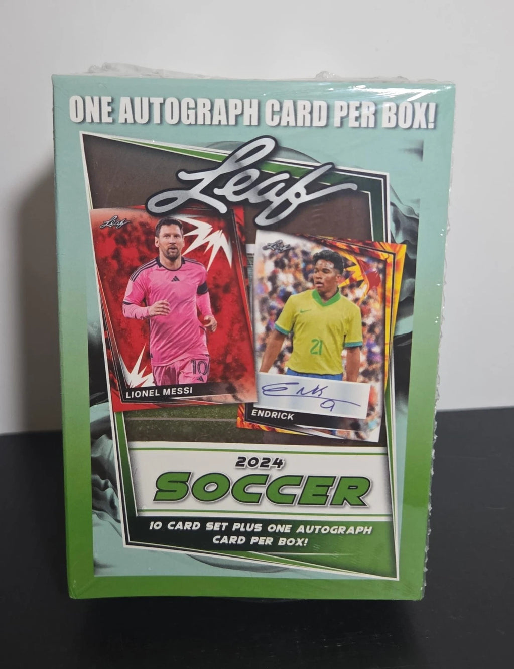 2024 Leaf Soccer 10 Card Box 1 Autograph Card Per Box Factory Sealed