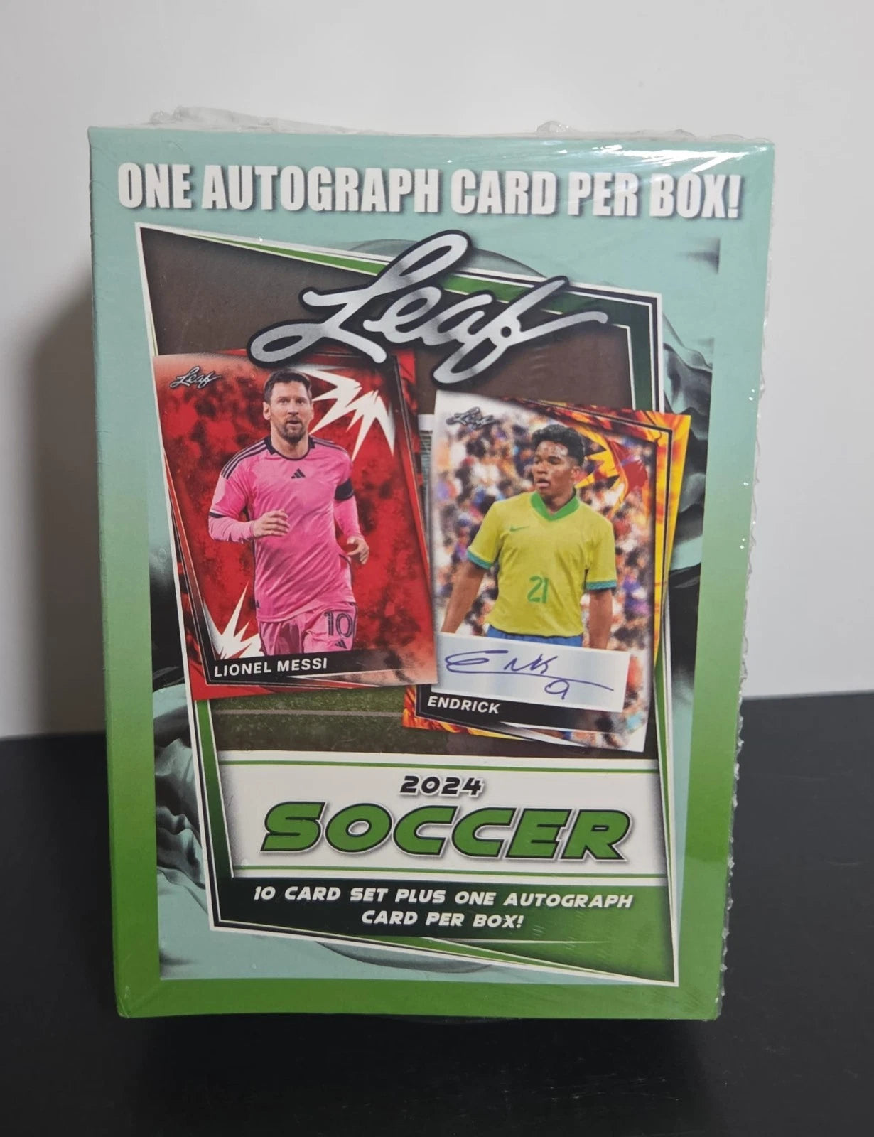 2024 Leaf Soccer 10 Card Box 1 Autograph Card Per Box Factory Sealed