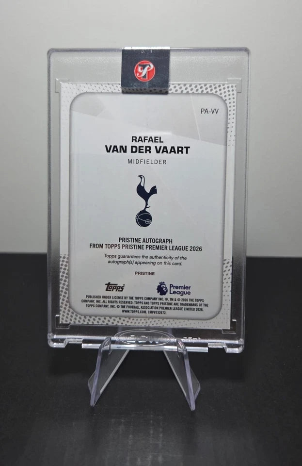 2025-26 Topps Pristine Rafael Van Der Vaart Auto Green /150 Tottenham Spurs