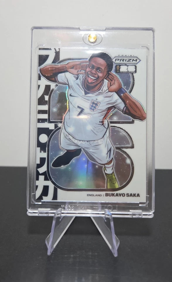 2026 Panini Prizm FIFA World Cup Bukayo Saka MANGA Insert Rare SSP Case Hit 1