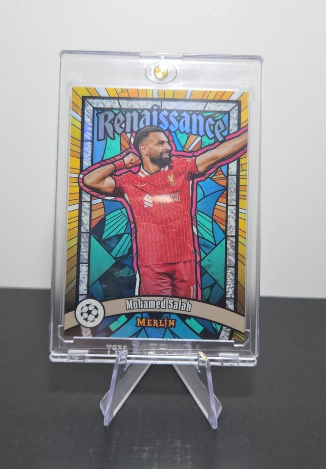 Mohamed Salah 2024-25 Topps Merlin Renaissance Liverpool FC SSP Insert