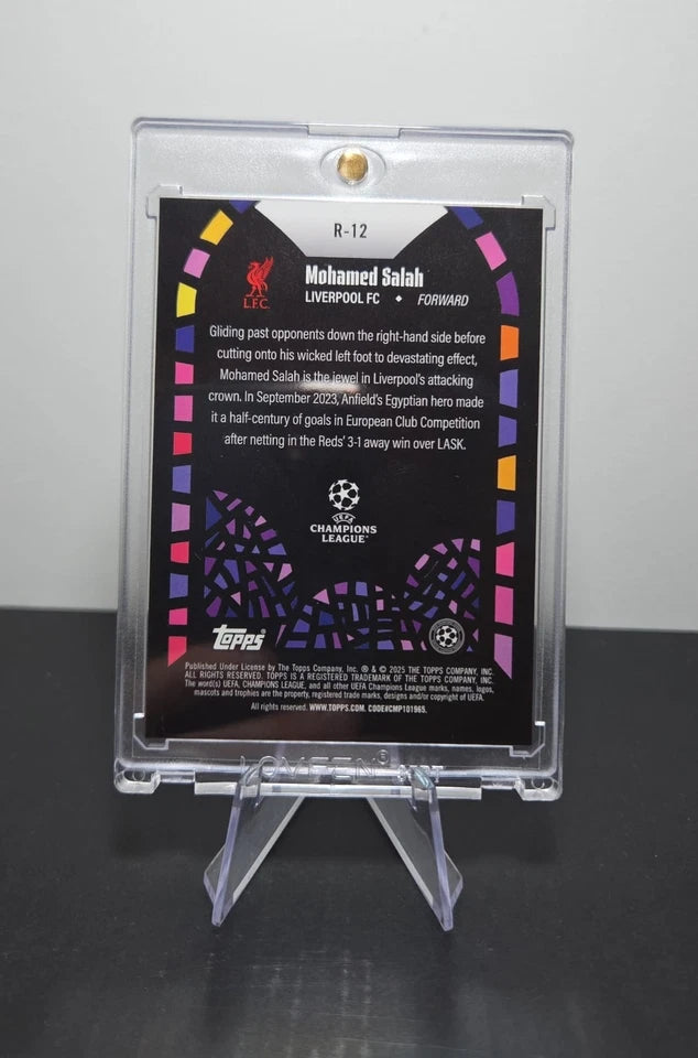 Mohamed Salah 2024-25 Topps Merlin Renaissance Liverpool FC SSP Insert