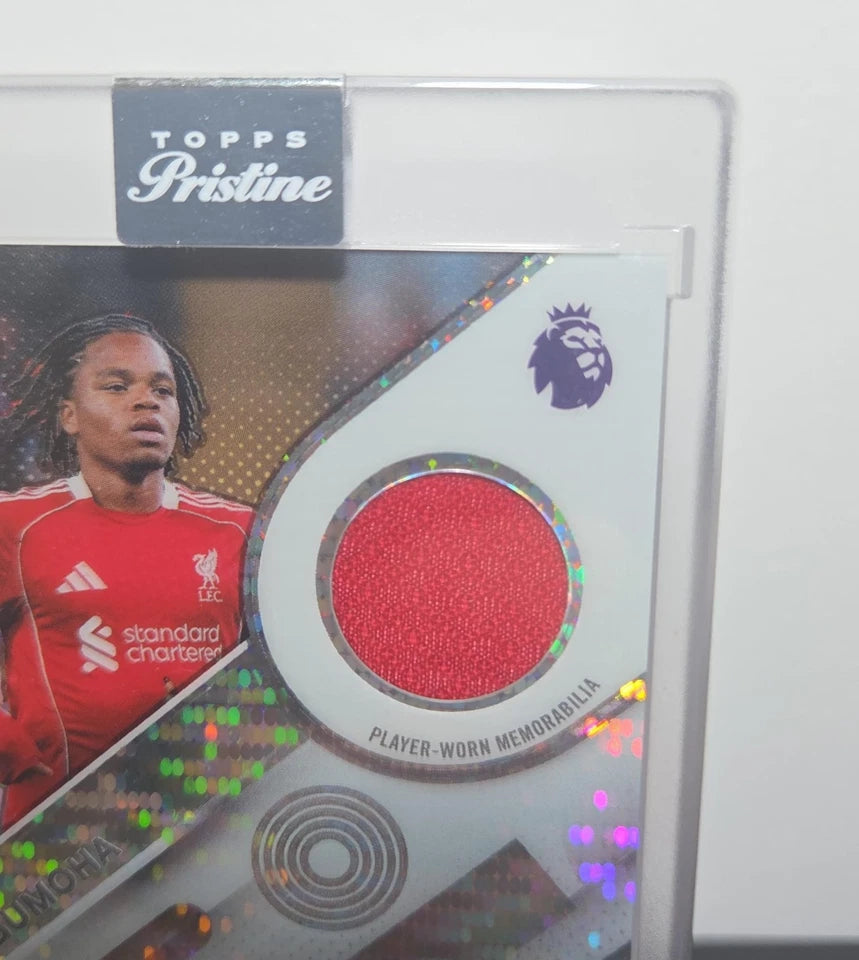 2025-26 Topps Pristine Rio Ngumoha Rookie Auto Patch RC Liverpool