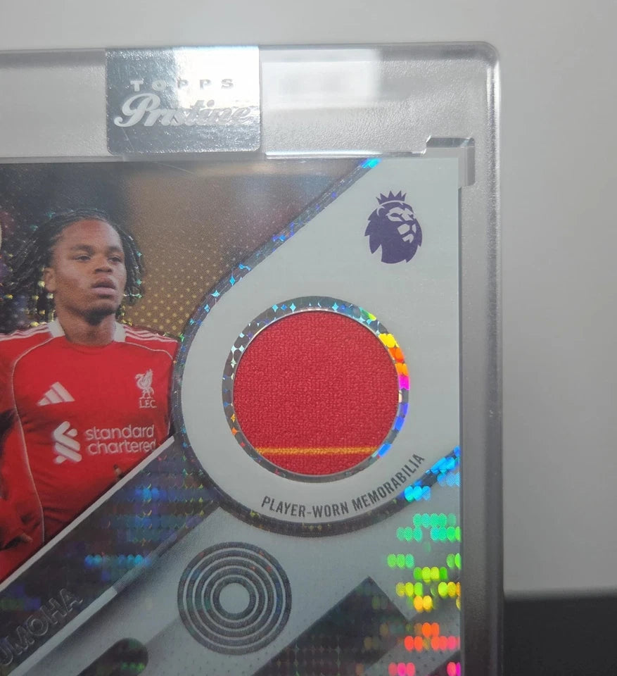 2025-26 Topps Pristine Rio Ngumoha Rookie Auto Patch RC Liverpool